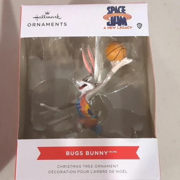 Hallmark Christmas Ornament Space Jam Bugs  Bunny NWT - Picture 4 of 5
